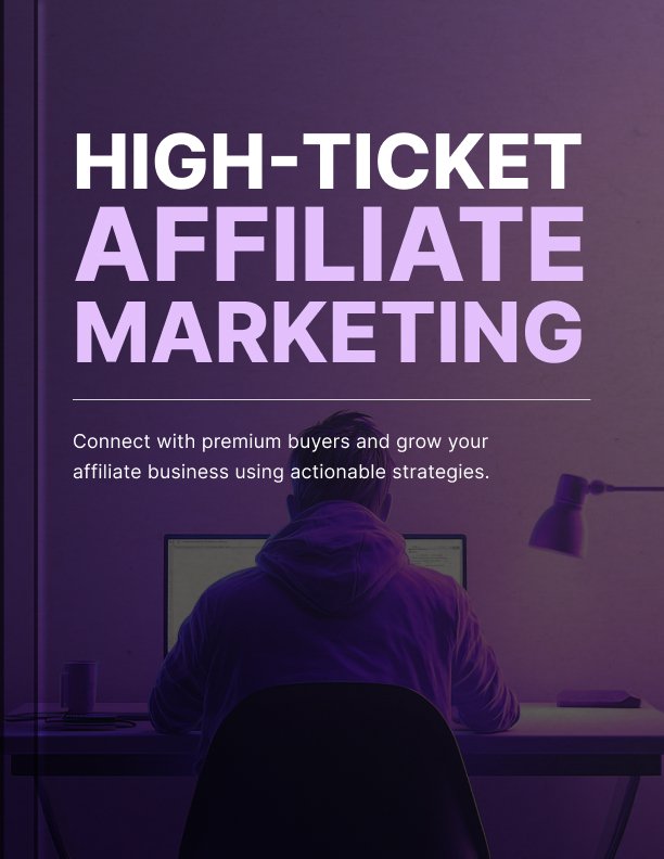High Ticket Affiliate Marketing Book